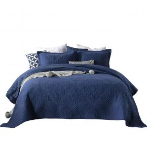 Microfiber 3pcs pinsonic quilt set 